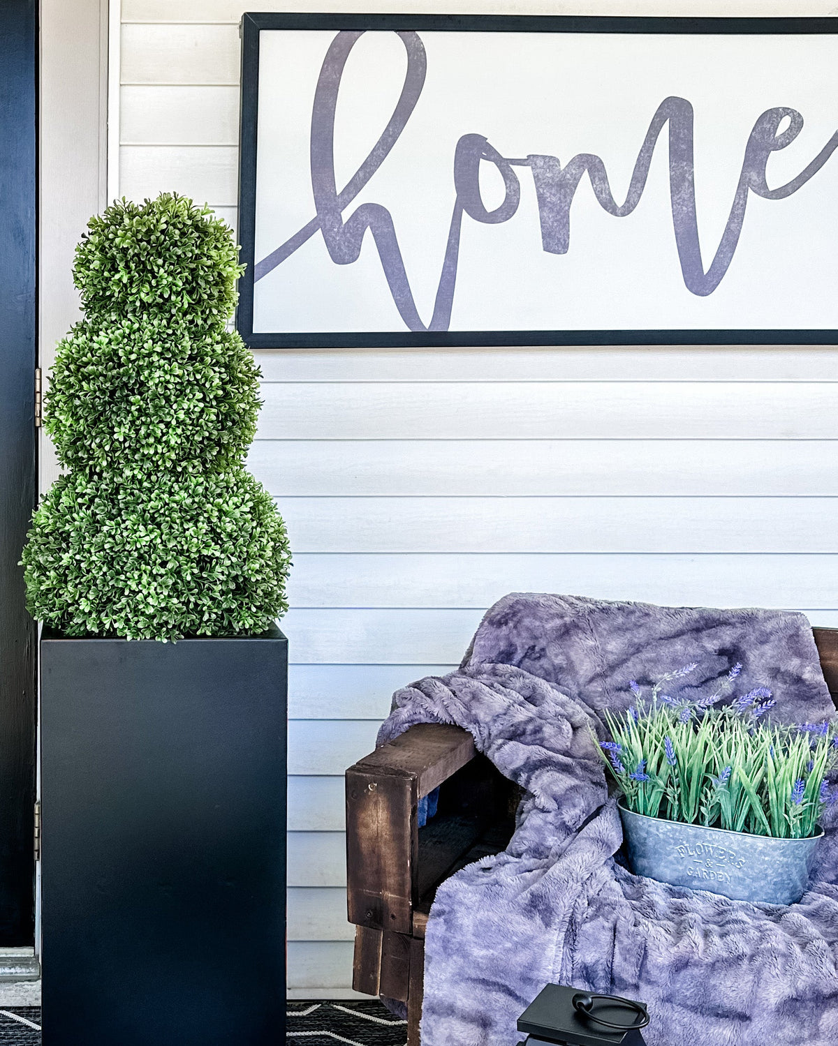 Artificial Adjustable Boxwood Topiary - Made from 100% Recycled Plastic