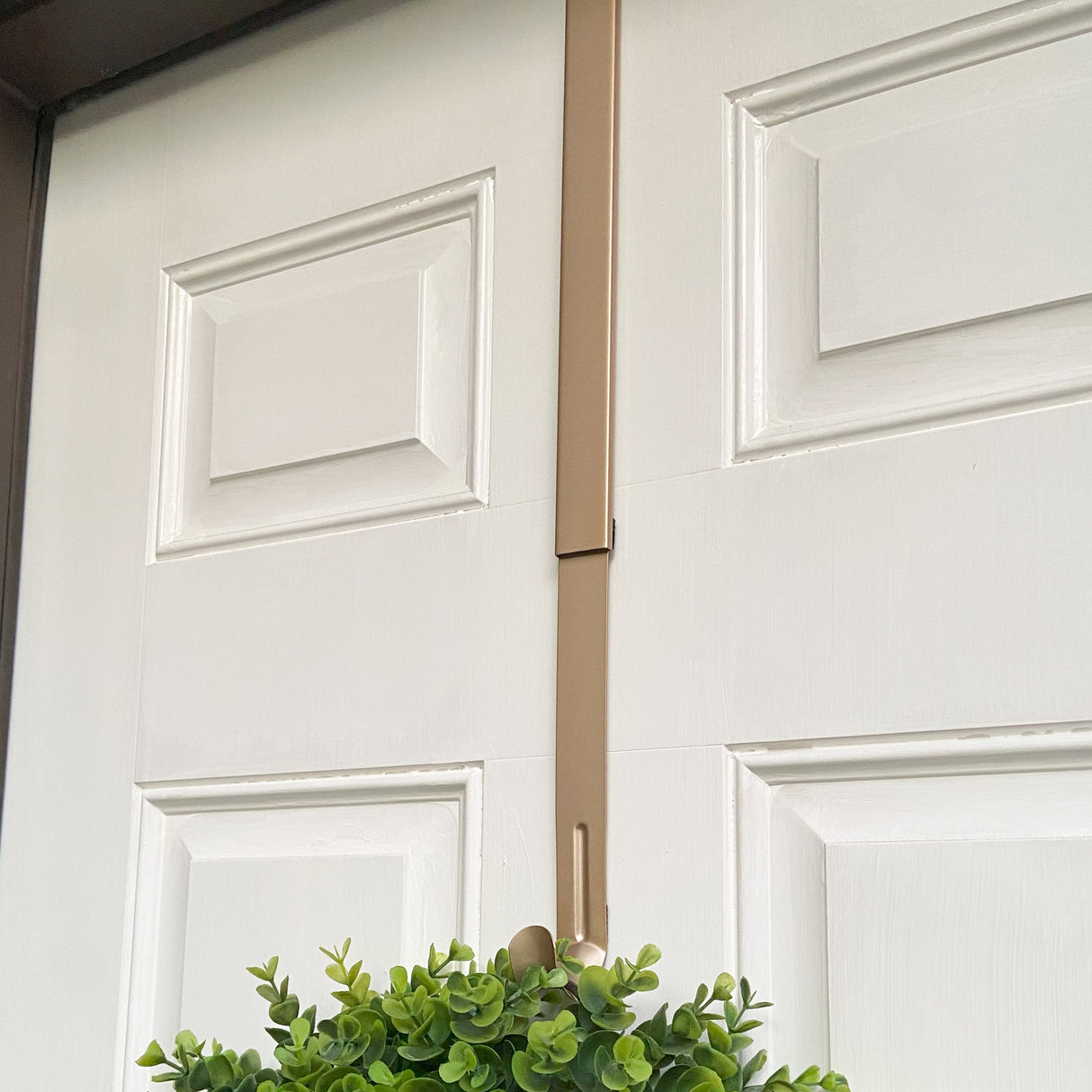 Adapt Adjustable Wreath Hanger, Top & Length Adjustable Version - Champagne