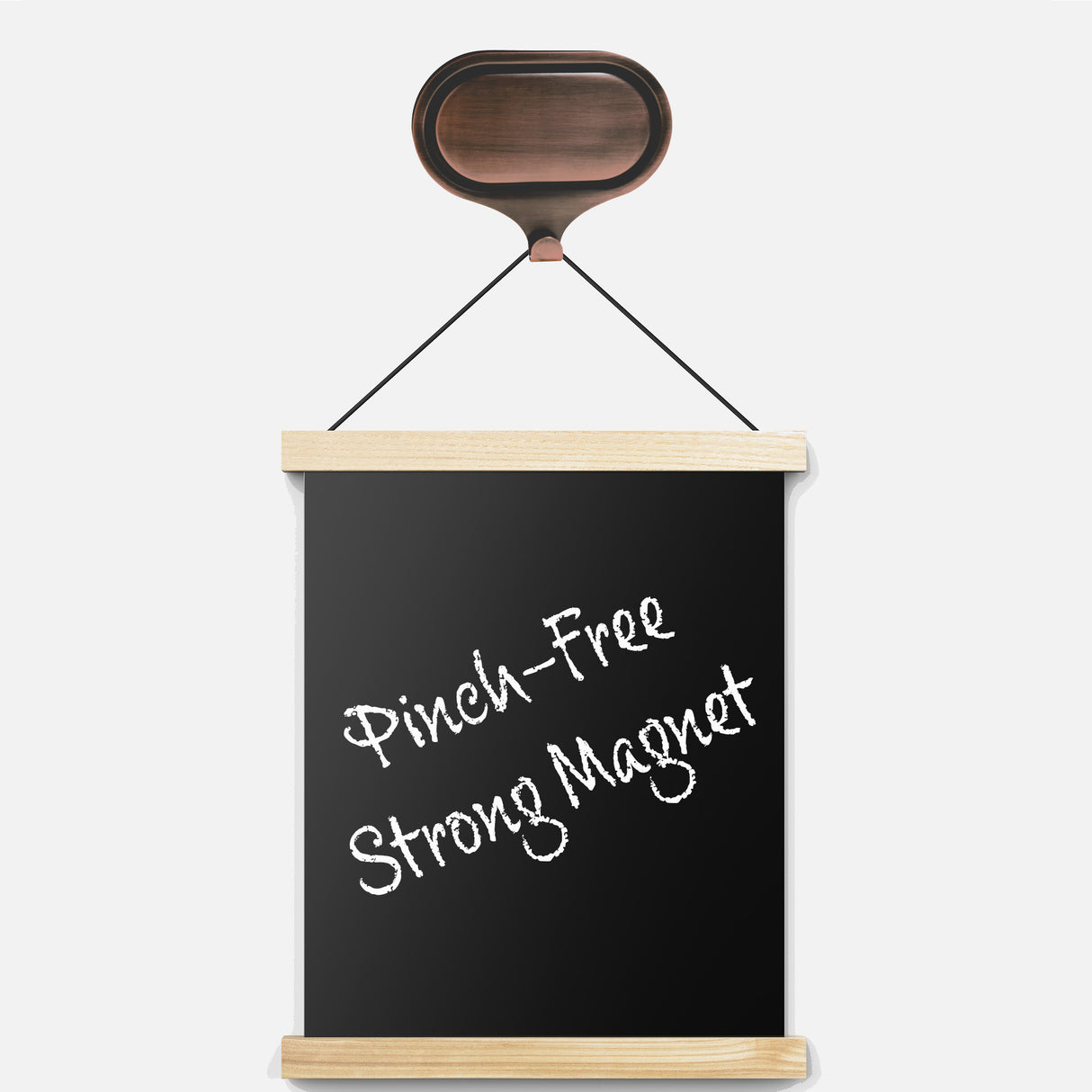 Attract Dual Magnetic Wreath Hanger - 2 Pack - Oil-Rubbed Bronze