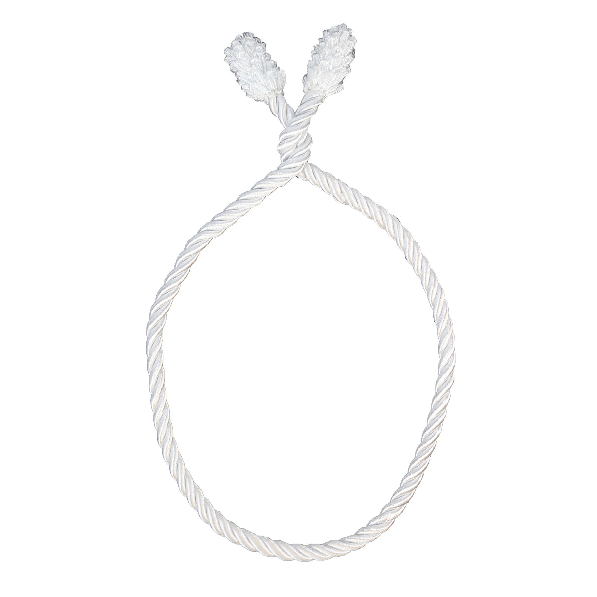 Decorative Twist Ties 6 Pack - White