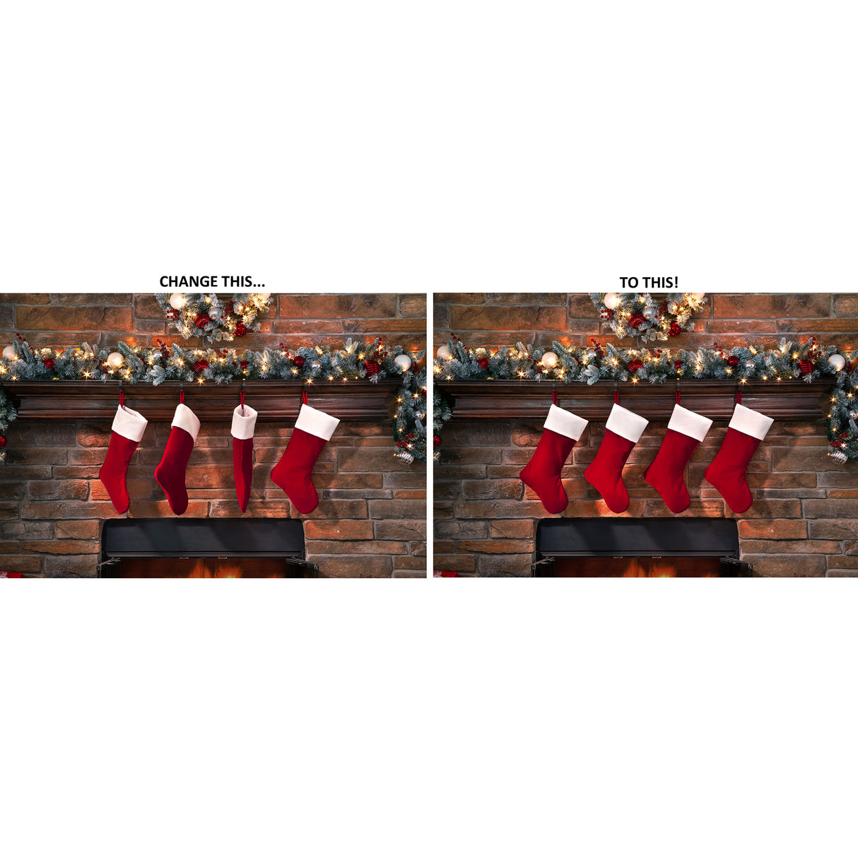 Hangright Deluxe Christmas Stocking