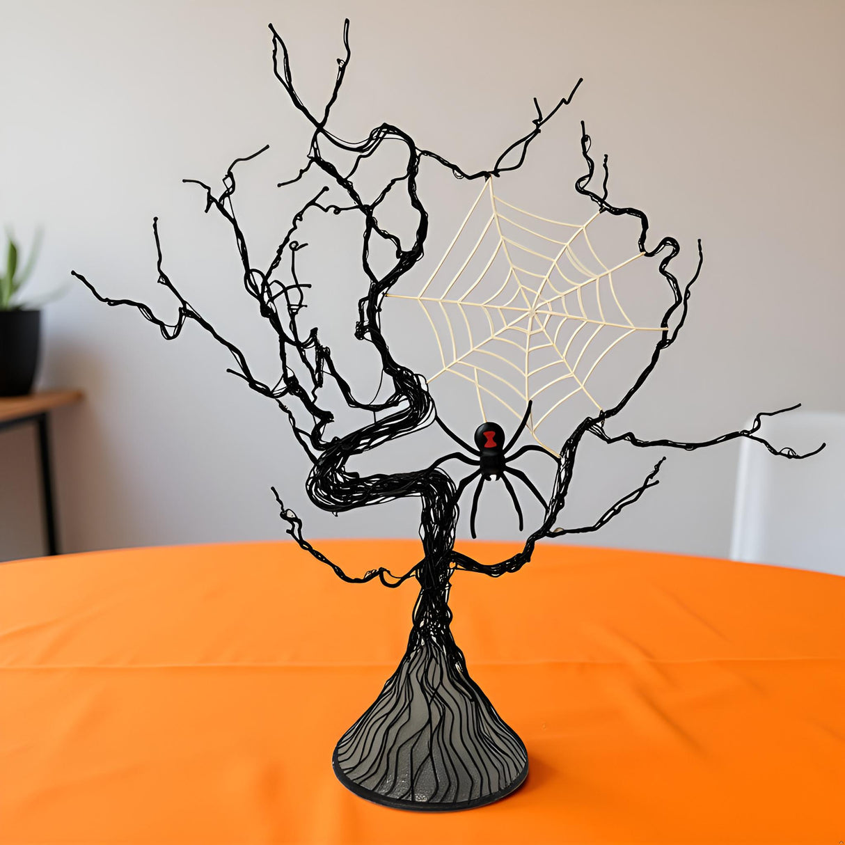Halloween Tree with Spider