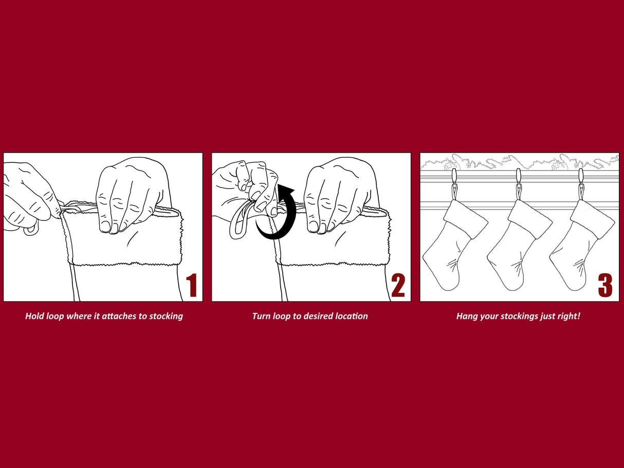 Hangright Deluxe Christmas Stocking