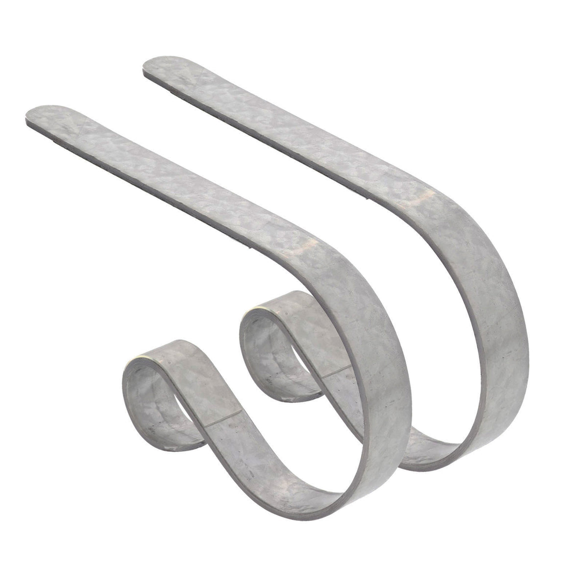 The Original MantleClip Stocking Holder - Galvanized Steel