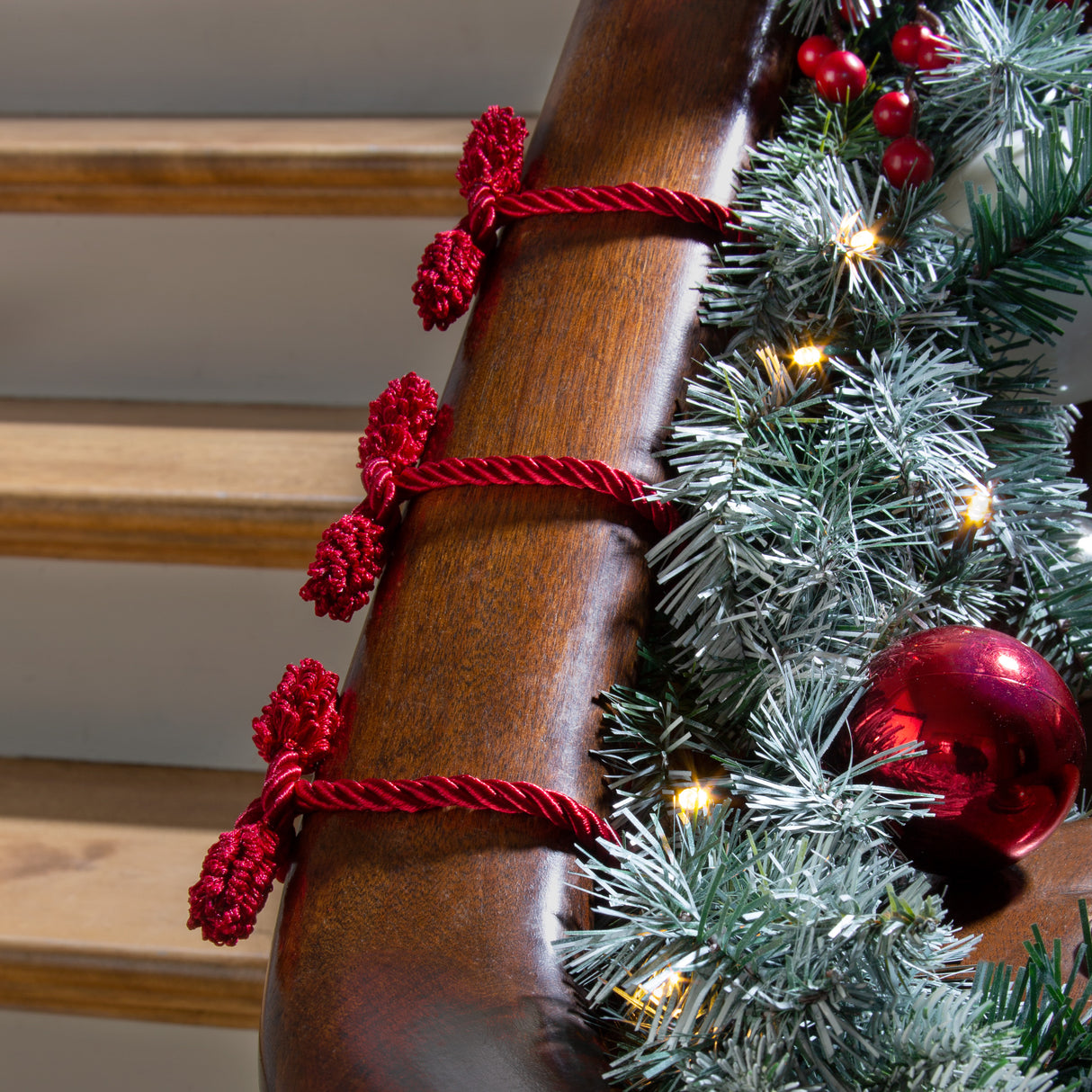 Decorative Twist Ties 6 Pack - Red