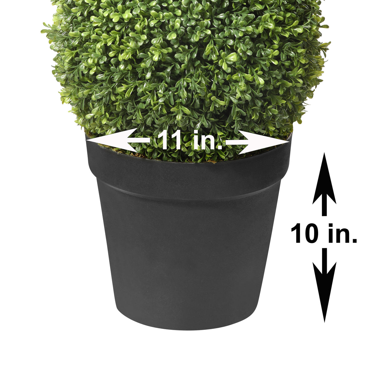 Artificial Adjustable Boxwood Topiary - Made from 100% Recycled Plastic