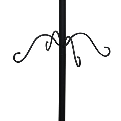 Stocking Holder - Adapt?äó Adjustable Christmas Stocking Tree Stand - Black - Up To 12 Hooks