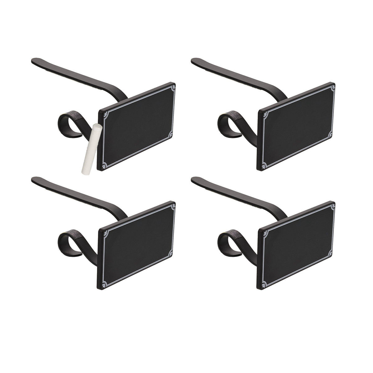 Stocking Holder - The Original MantleClip?« Stocking Holder With Chalkboards - Matte Black