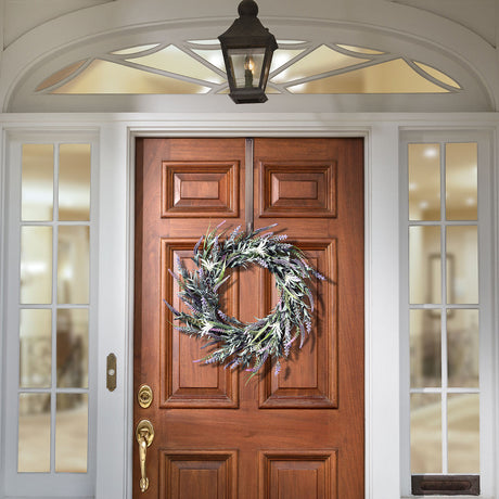 Wreath Hangers - Adapt?äó Adjustable Length Wreath Hanger - Oil Rubbed Bronze 10 Lb Capacity
