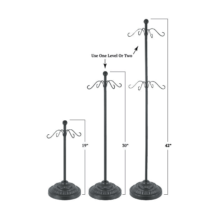 Adapt?äó Adjustable Christmas Stocking Tree Stand - Matte Black