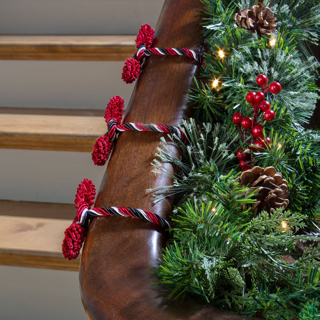 Decorative Twist Tie - Decorative Twist Ties 6 Pack - Black/Red/White