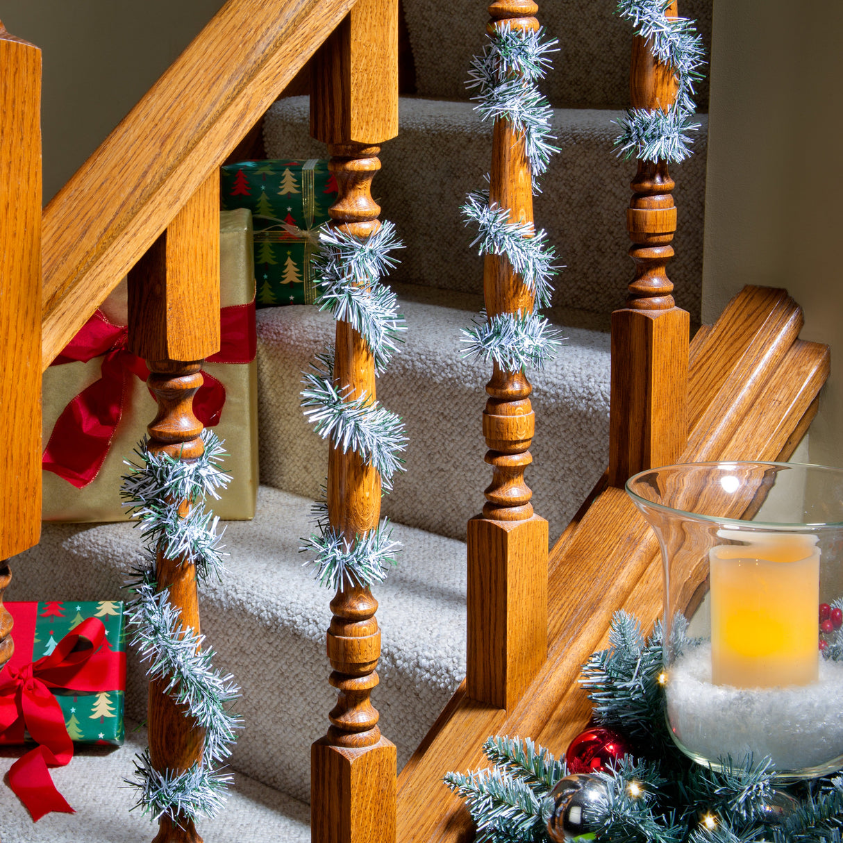 Garland Ties - GarlandTies?äó, 20 Pack - Noble Pine Frosted