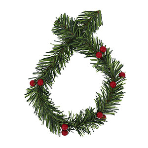 Garland Ties - GarlandTies?äó, 20 Pack - Noble Pine With Berries