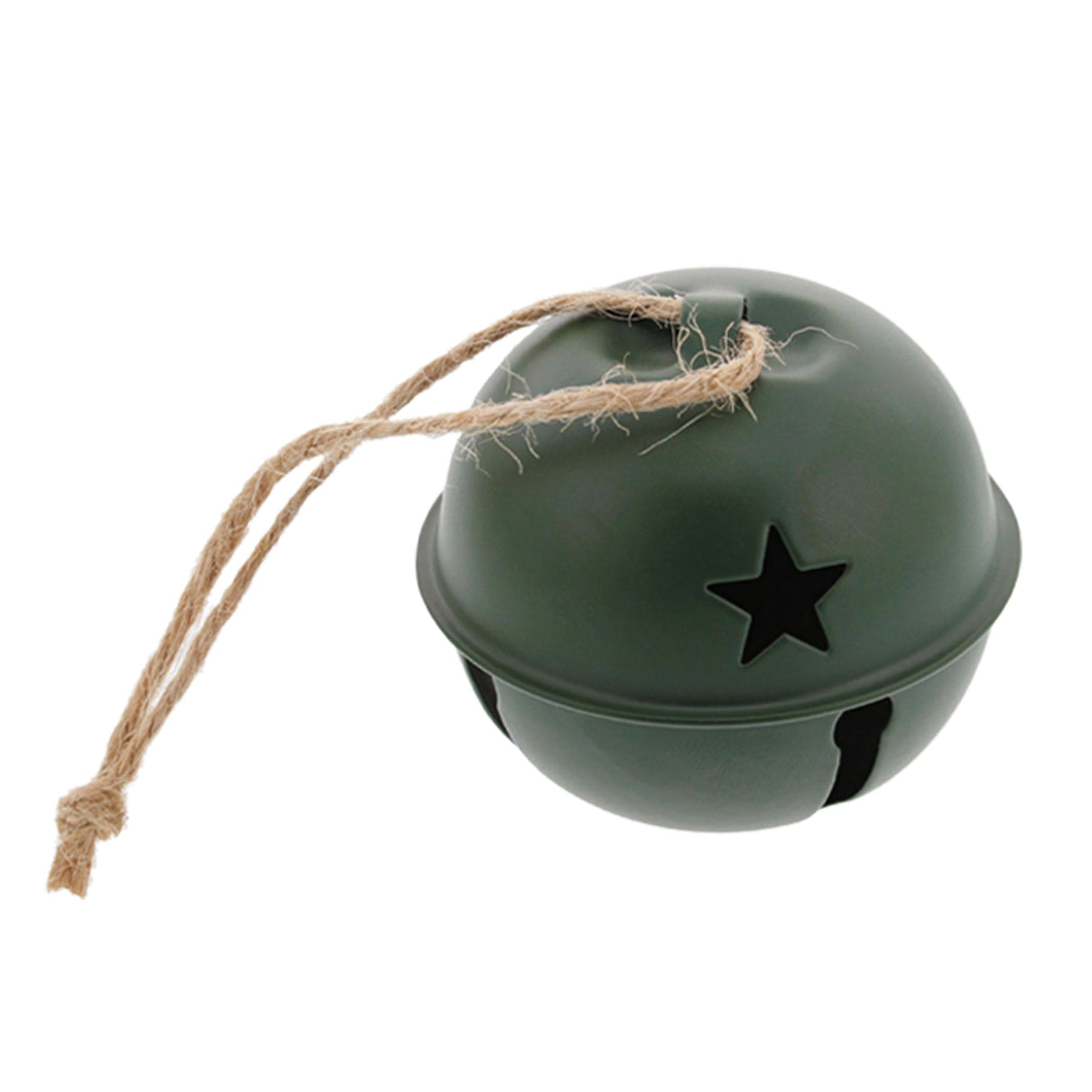 Jingle Bells - Jingle Bell Ornaments (Small Version) - 12 Pack - Green