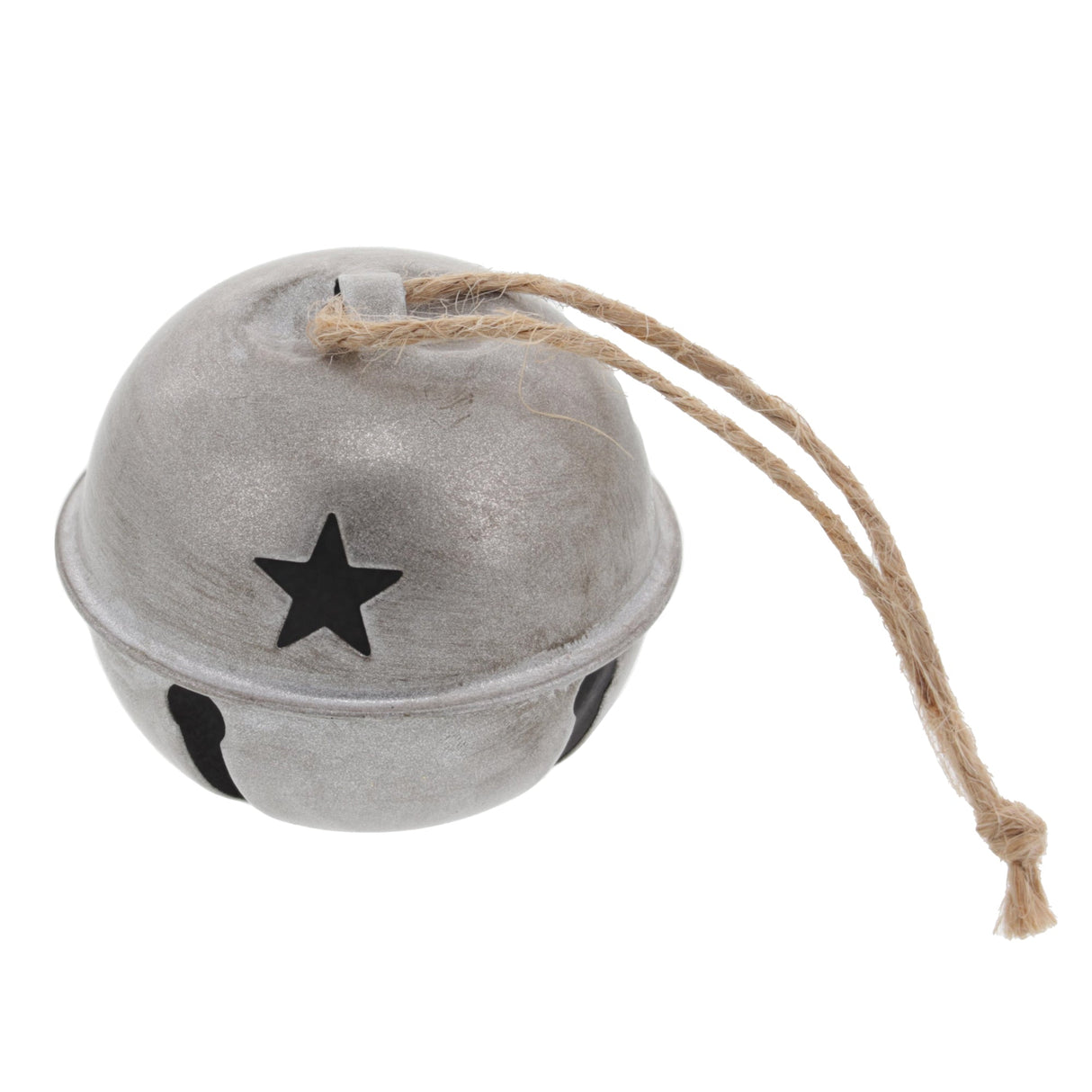 Jingle Bells - Jingle Bell Ornaments (Small Version) - 12 Pack - Silver