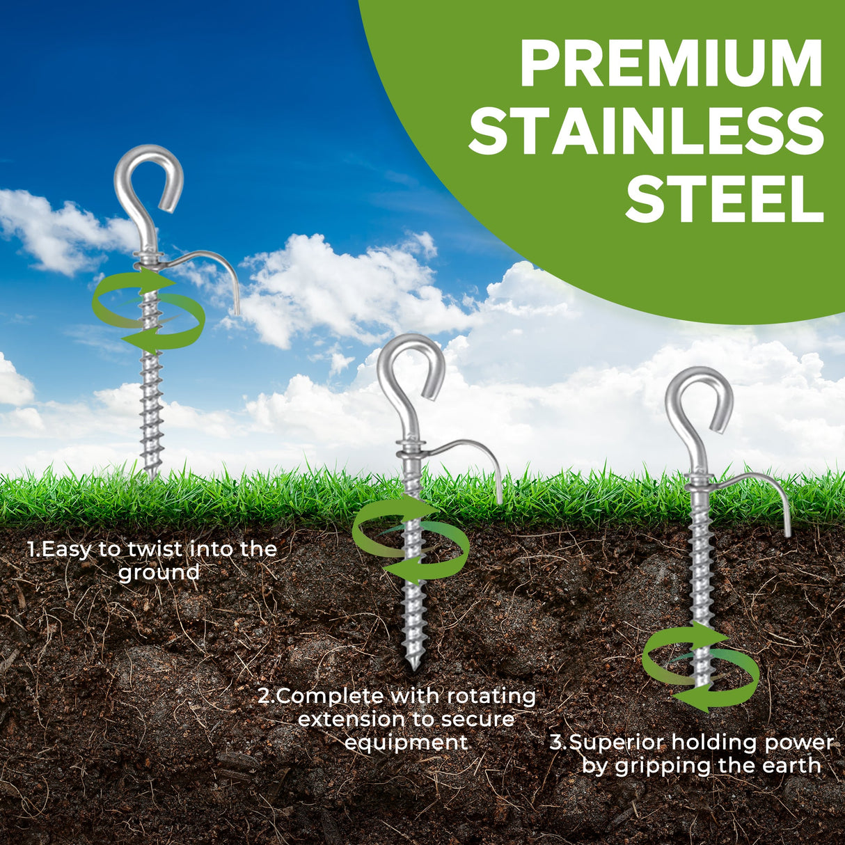 Prime?äóStakes - The Best All Weather Tent Stake