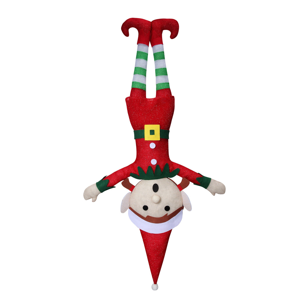 Seasonal & Holiday Decorations - 36 Inch Tall Inept™ Elf Girl With Warm LED Lights