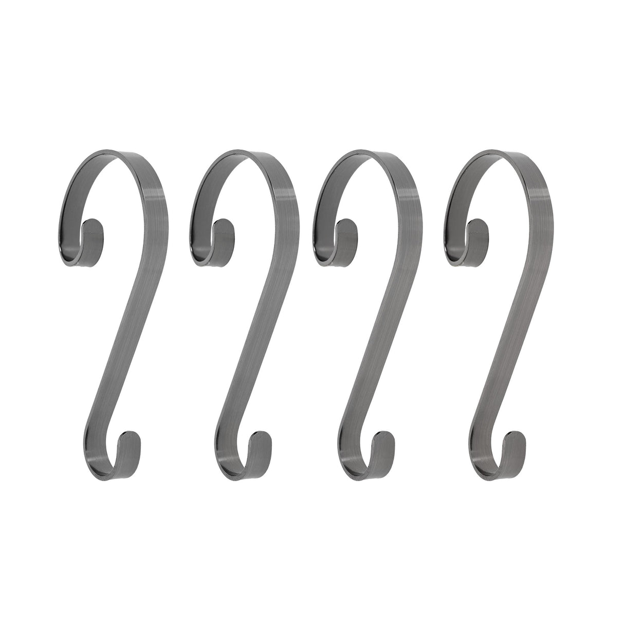 Stocking Holder - Stocking Scrolls?« - Brushed Nickel