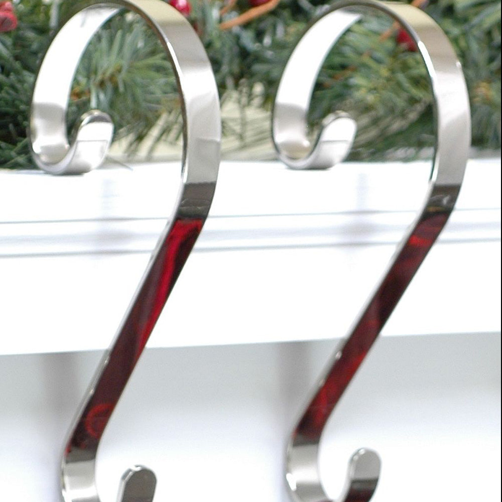 Stocking Holder - Stocking Scrolls?« - Silver