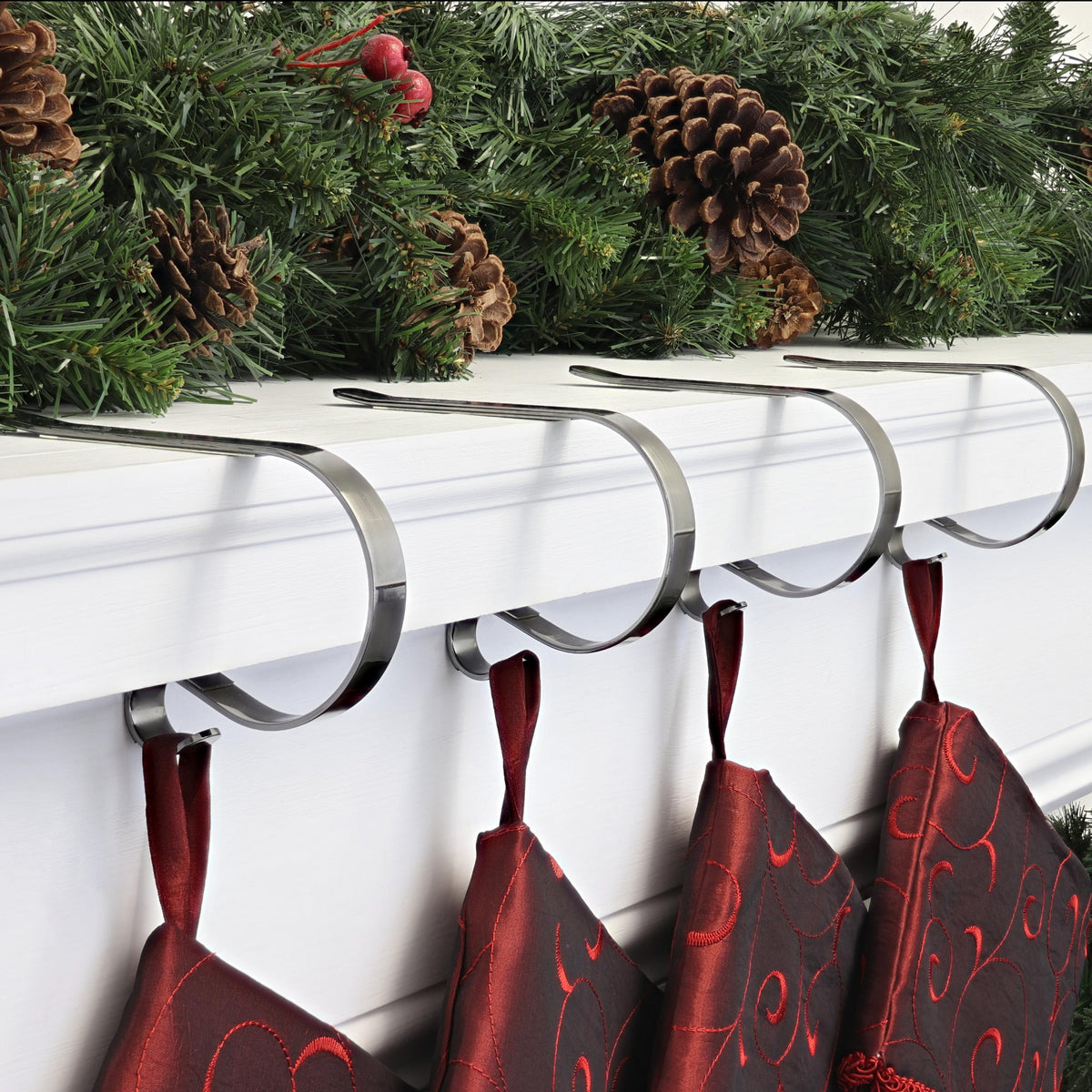 Stocking Holder - The Original MantleClip?« Stocking Holder - Brushed Nickel
