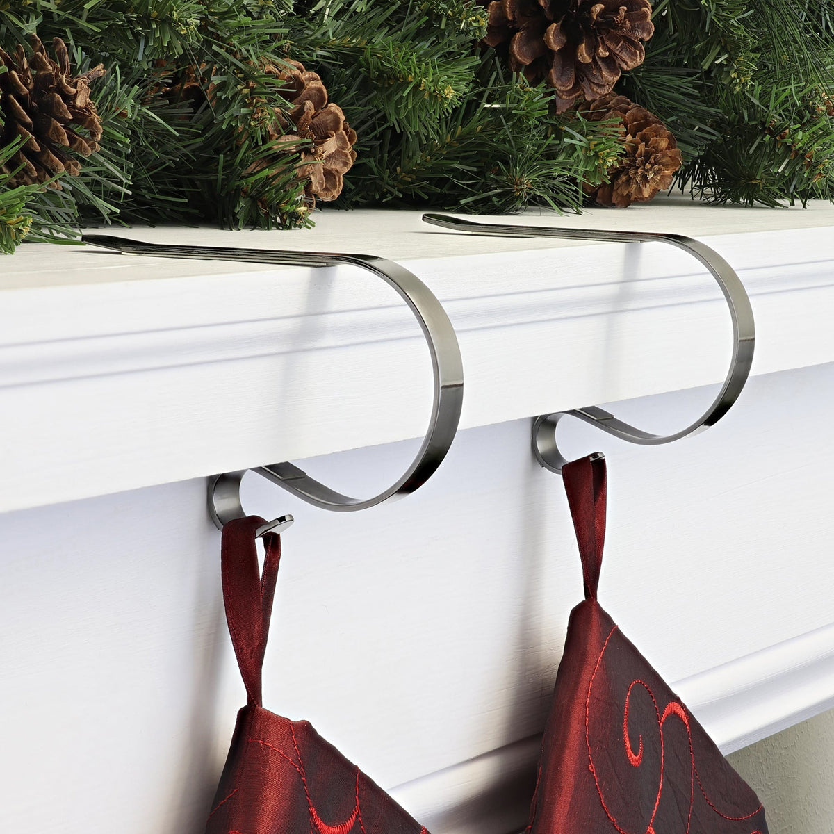 Stocking Holder - The Original MantleClip?« Stocking Holder - Brushed Nickel