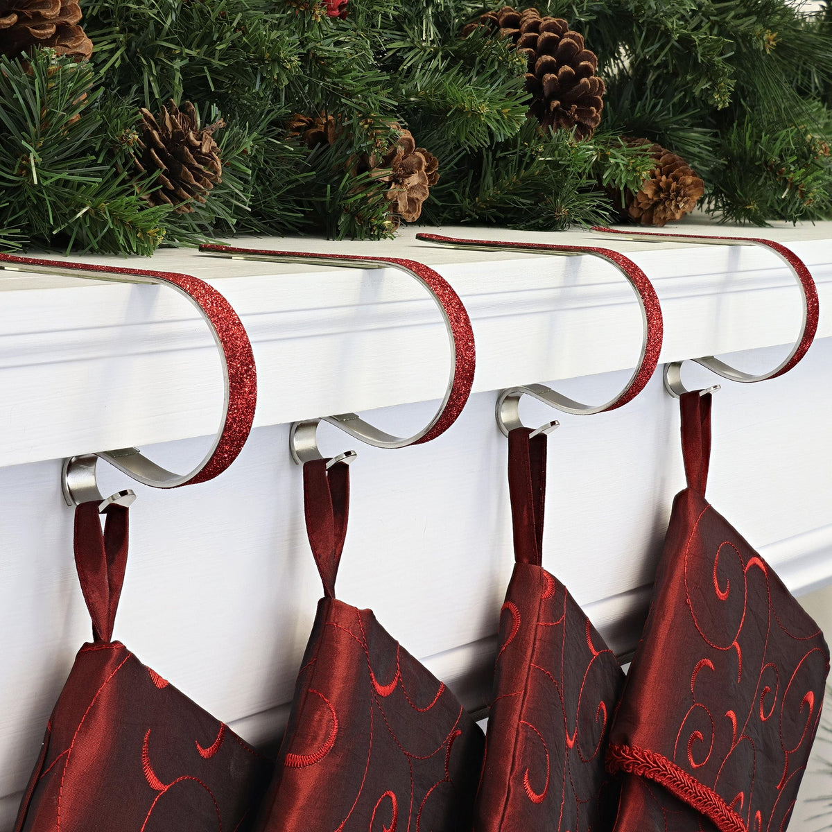 Stocking Holder - The Original MantleClip?« Stocking Holder - Glitter Red