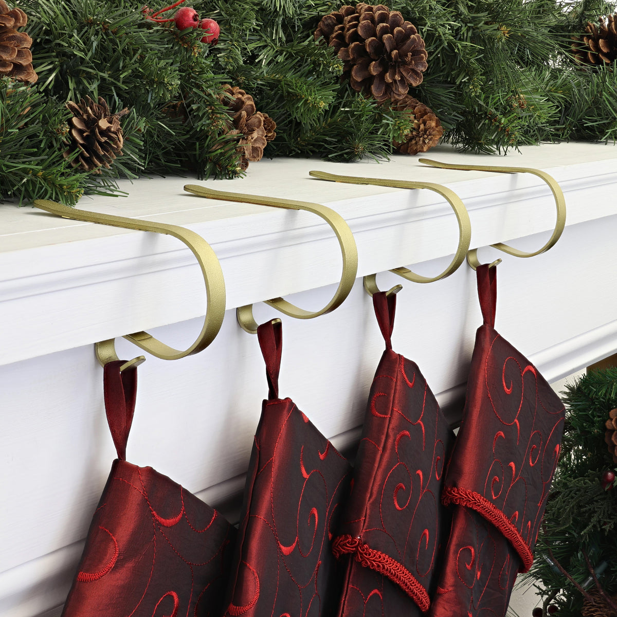 Stocking Holder - The Original MantleClip?« Stocking Holder - Textured Gold