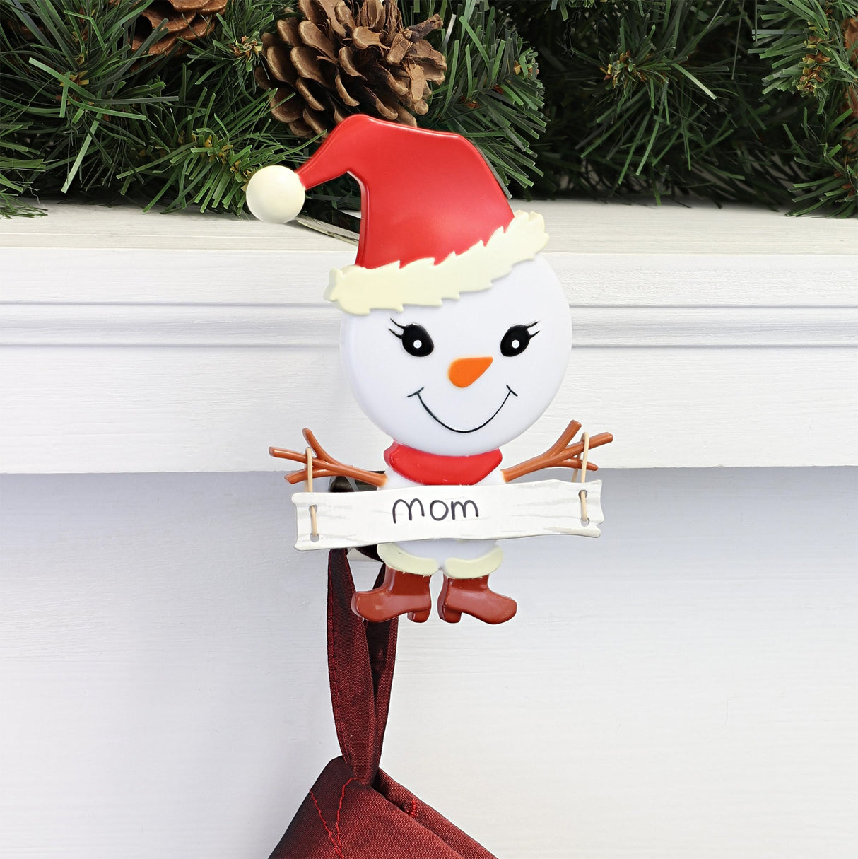 Stocking Holder - The Original MantleClip?« Stocking Holder With Snowman Family - Mother Icon