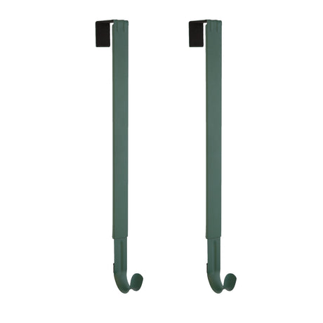Wreath Hangers - Adapt?äó Adjustable Length Wreath Hanger - 2 Pack Green