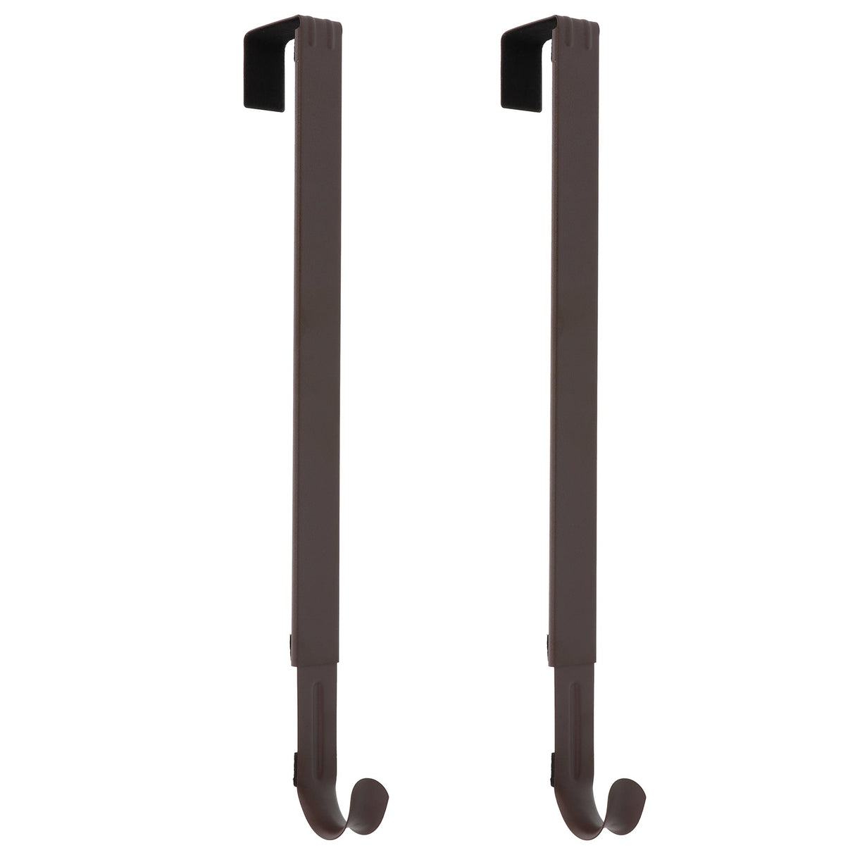 Wreath Hangers - Adapt?äó Adjustable Length Wreath Hanger - 2 Pack - Matte Brown