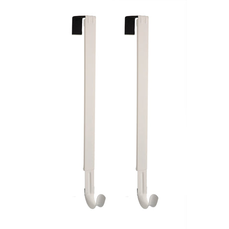Wreath Hangers - Adapt?äó Adjustable Length Wreath Hanger - 2 Pack White