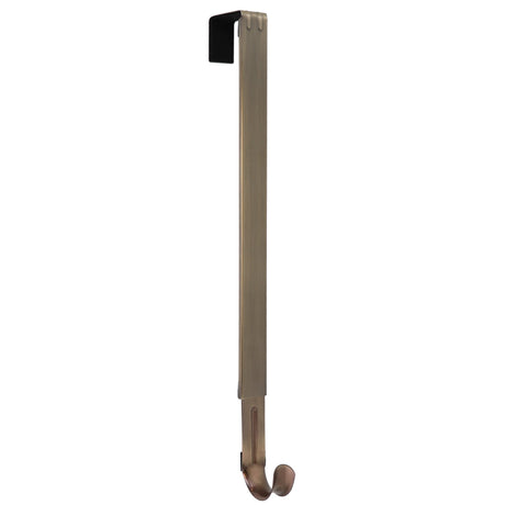 Wreath Hangers - Adapt?äó Adjustable Length Wreath Hanger - Antique Brass