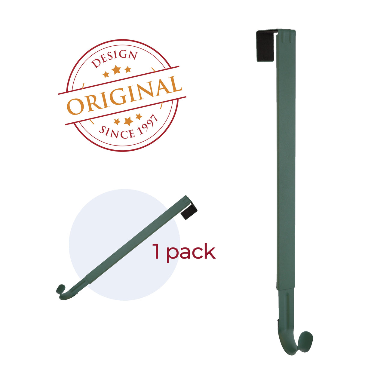 Wreath Hangers - Adapt?äó Adjustable Length Wreath Hanger - Green