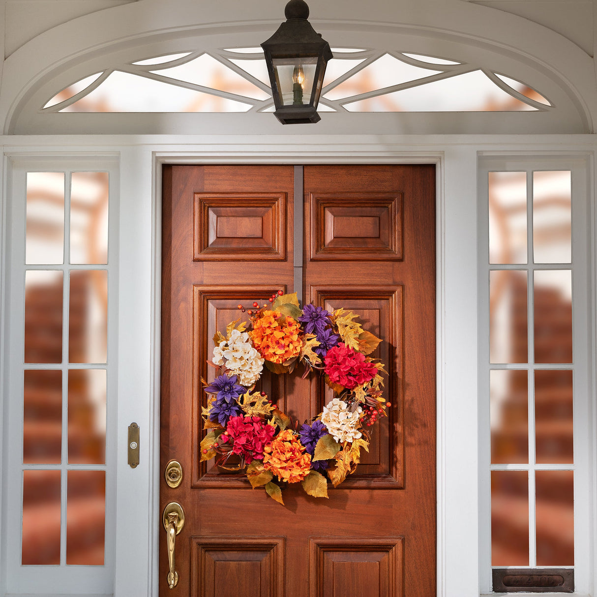 Wreath Hangers - Adapt?äó Adjustable Length Wreath Hanger - Matte Brown