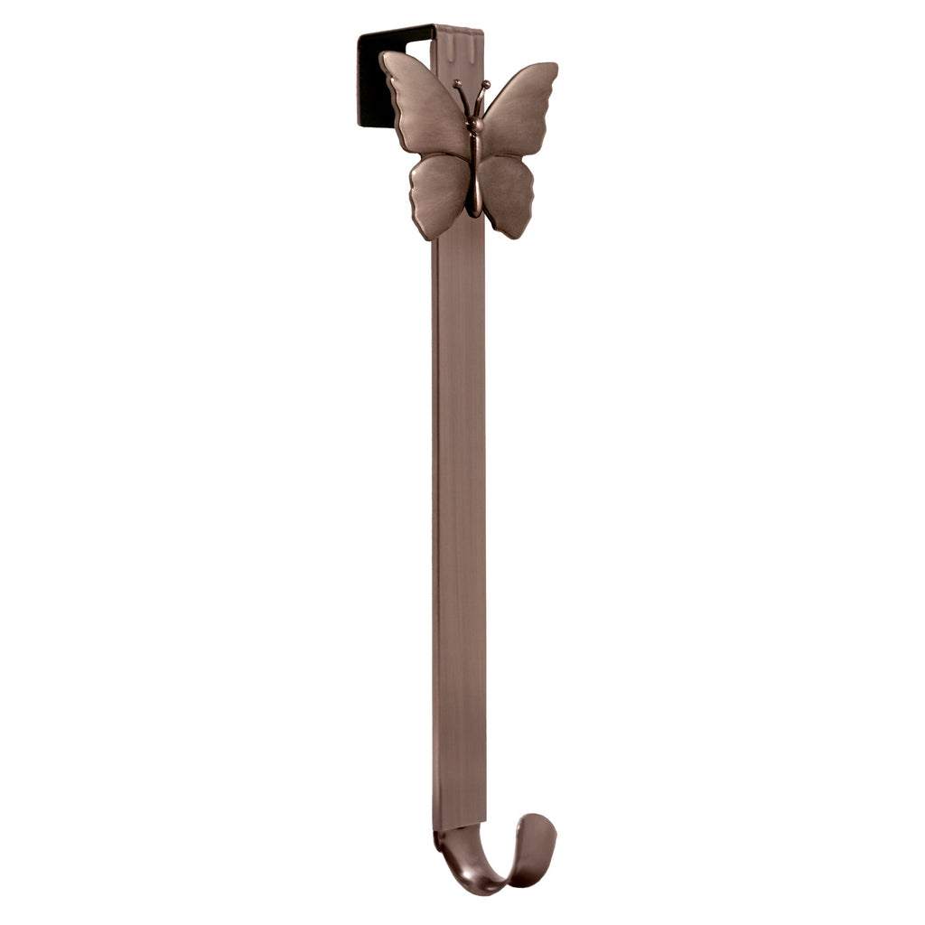 Wreath Hangers - Adapt™ Adjustable Wreath Hanger With Butterfly Icon - Oil-Rubbed Bronze