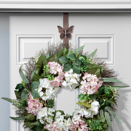 Wreath Hangers - Adapt?äó Adjustable Wreath Hanger With Butterfly Icon - Oil-Rubbed Bronze