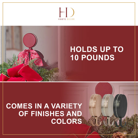 Wreath Hangers - Attract?« Magnetic Hanger, 2 Pack - Red