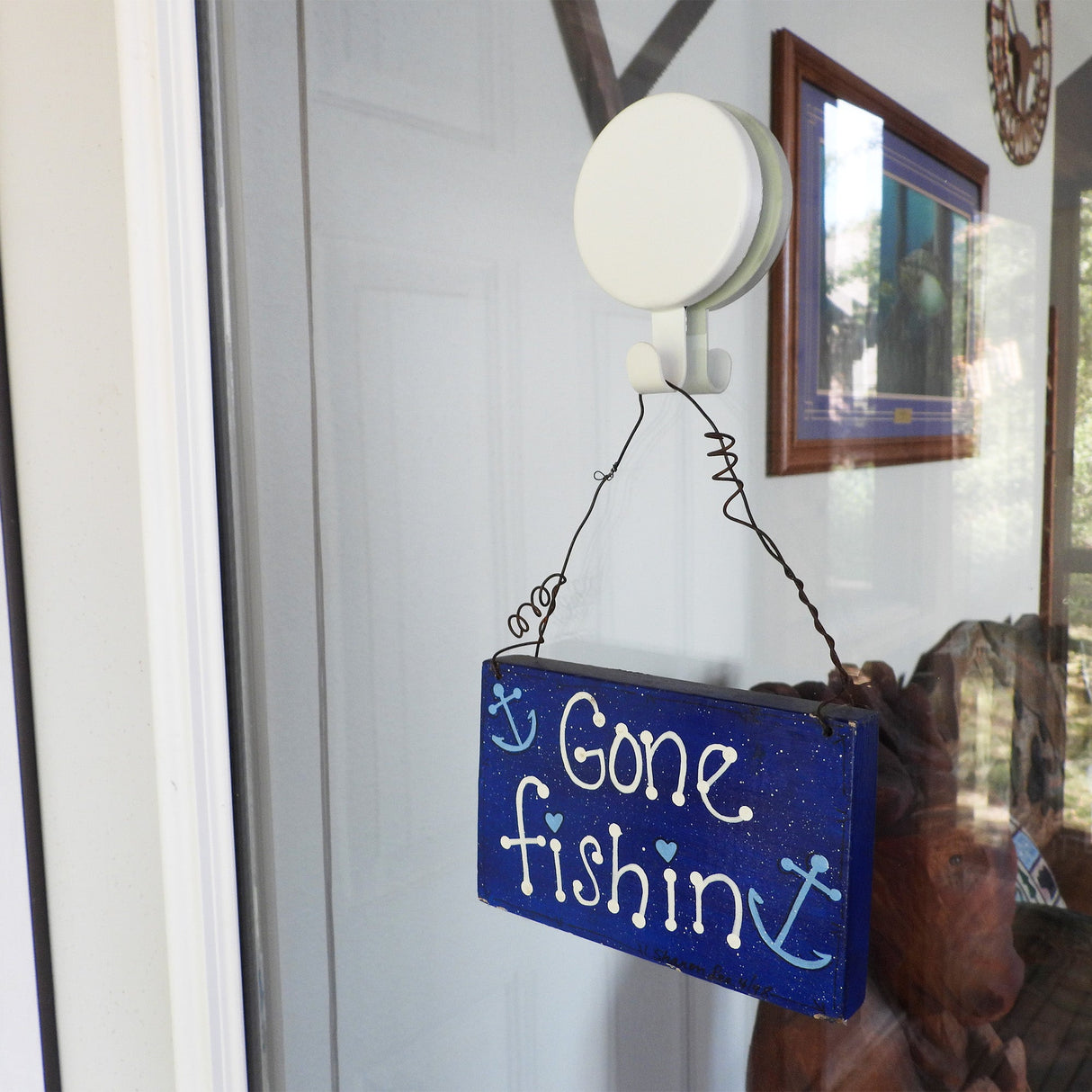 Wreath Hangers - Attract?« Magnetic Hanger, 2 Pack - White