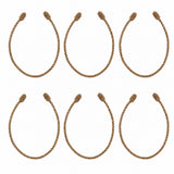 Decorative Twist Ties 6 Pack - Jute Rope