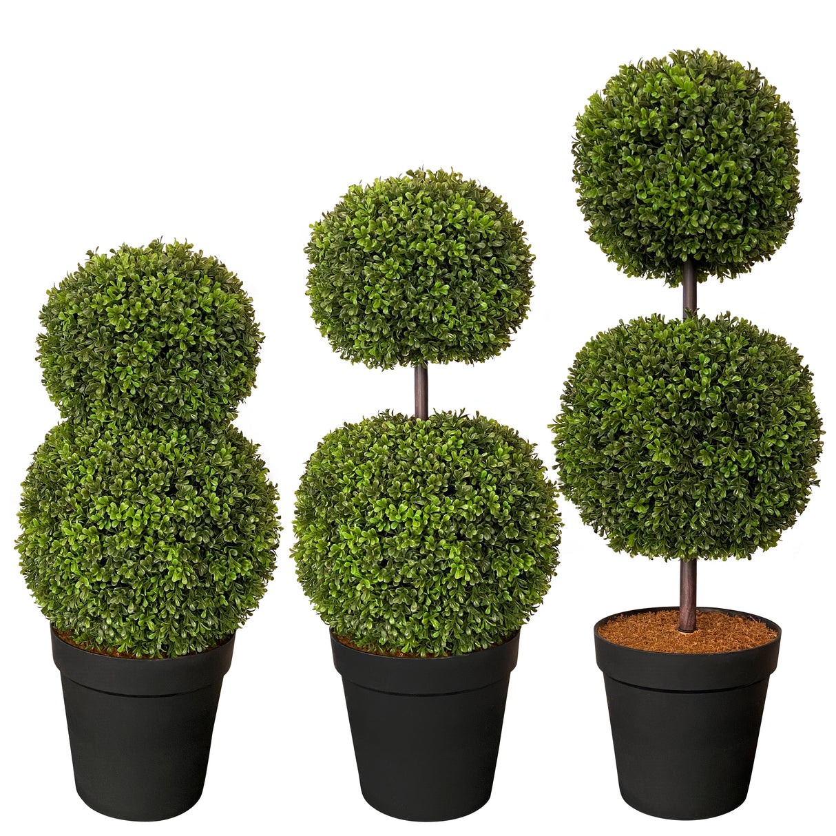 Artificial Adjustable Boxwood Topiary - Made from 100% Recycled Plastic
