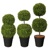 Artificial Adjustable Boxwood Topiary - Made from 100% Recycled Plastic