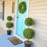 Artificial Adjustable Boxwood Topiary - Made from 100% Recycled Plastic