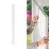 Adapt Adjustable Wreath Hanger, Top & Length Adjustable Version - Matte White