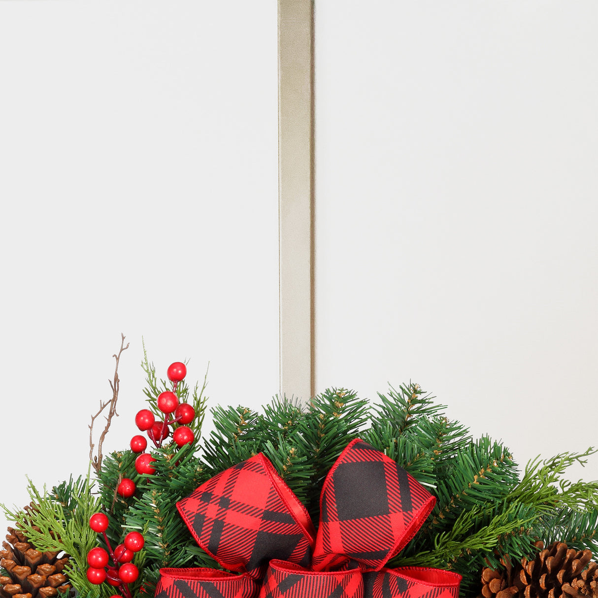 Adapt Adjustable Wreath Hanger, Top & Length Adjustable Version - Champagne