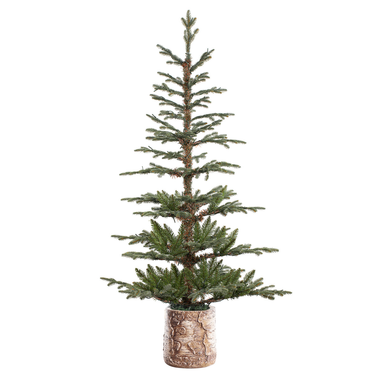 5 Foot Pre-lit Timberland Fir Potted Christmas Tree