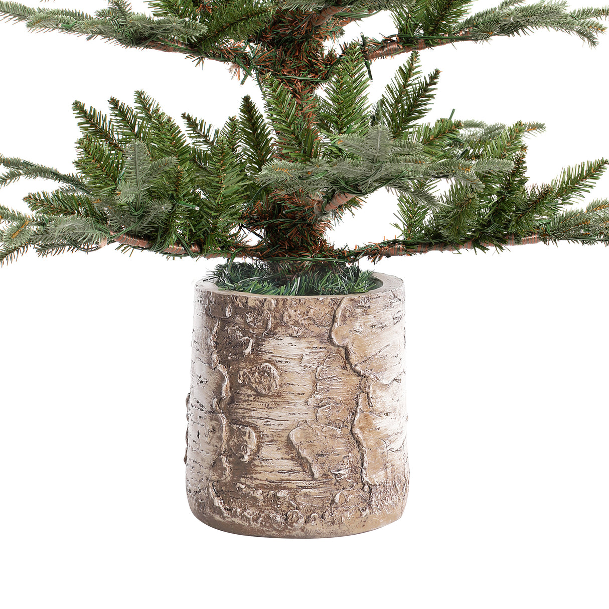 5 Foot Pre-lit Timberland Fir Potted Christmas Tree