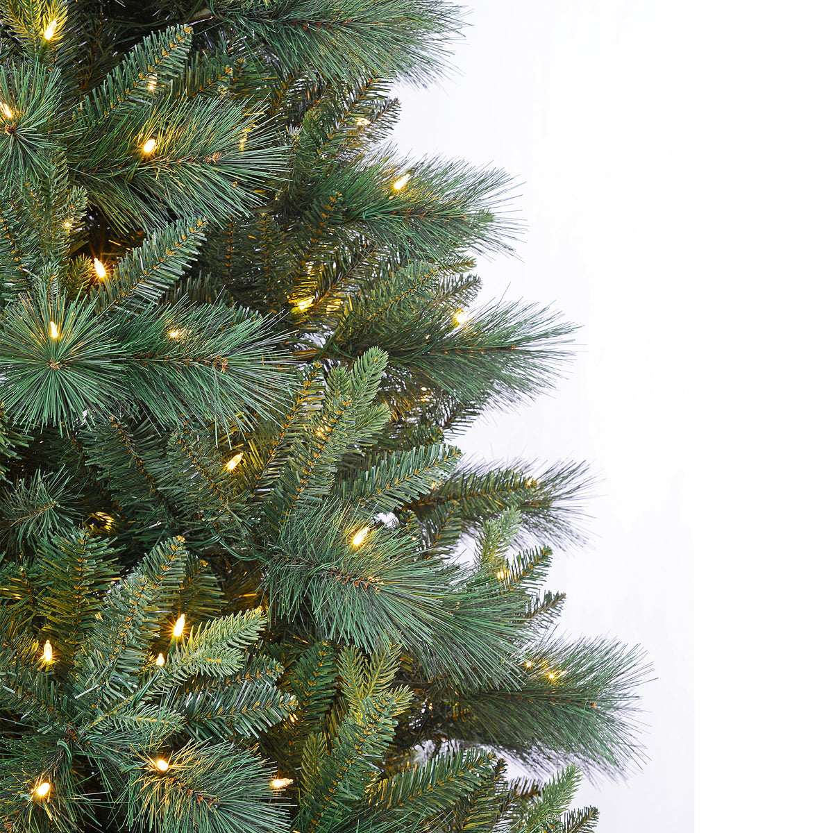 Longmont Spruce 7.5 Ft. Christmas Tree with 2 Light Settings, Including Twinkle