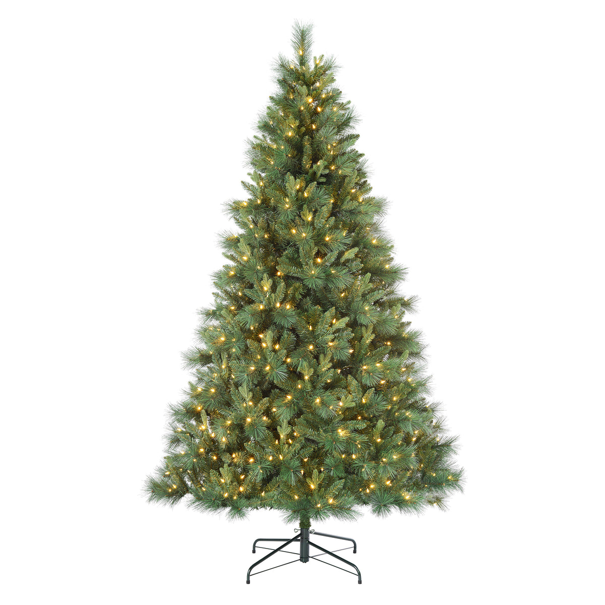 Longmont Spruce 7.5 Ft. Christmas Tree with 2 Light Settings, Including Twinkle