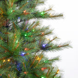 Madison Pine 7.5 Ft Pre-Lit Christmas Tree with 8 Different Light Settings including Twinkle