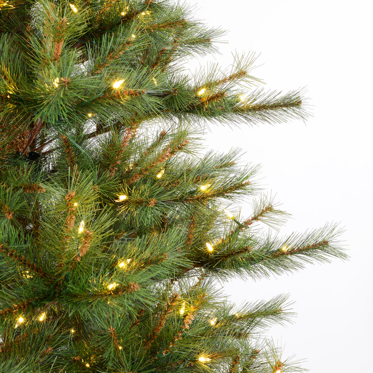 Madison Pine 7.5 Ft Pre-Lit Christmas Tree with 8 Different Light Settings including Twinkle